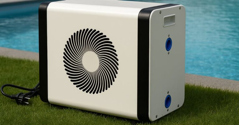 Bassengvarmepumpe 5kW for frittstående basseng