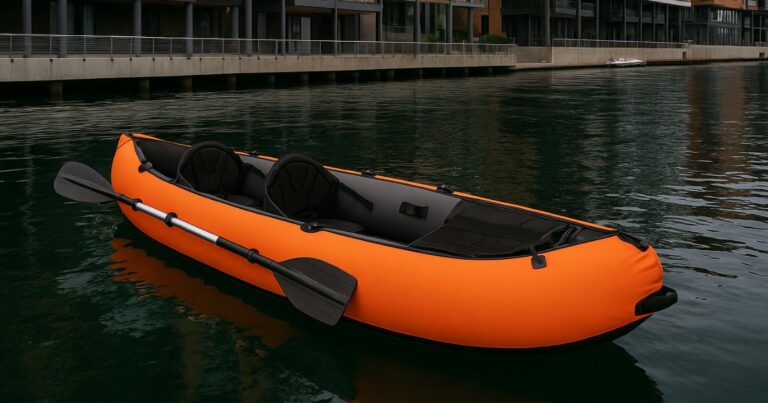 bestway ventura oppblåsbar tomannskajakk