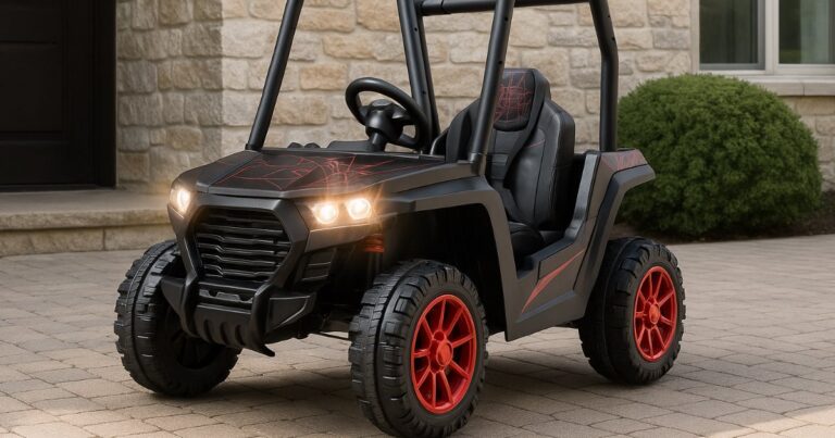 Elbil for barn med 2,4G fjernkontroll 24V elbiler UTV for barn