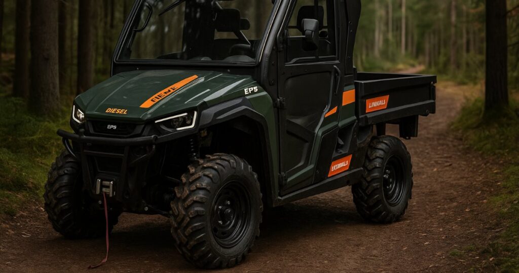 Linhai diesel UTV 1100 inkl. hytte