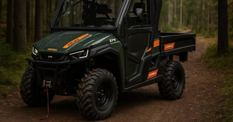 Linhai diesel UTV 1100 inkl. hytte