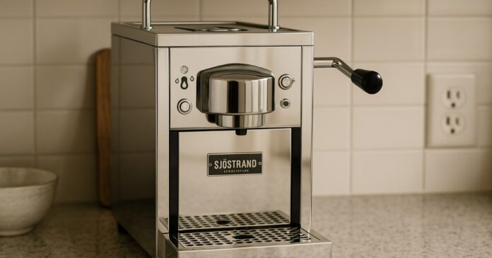 sjöstrand espresso kaffemaskin