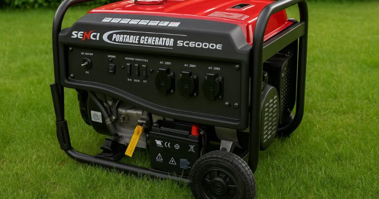 Strømaggregat, 5,0kW bensin