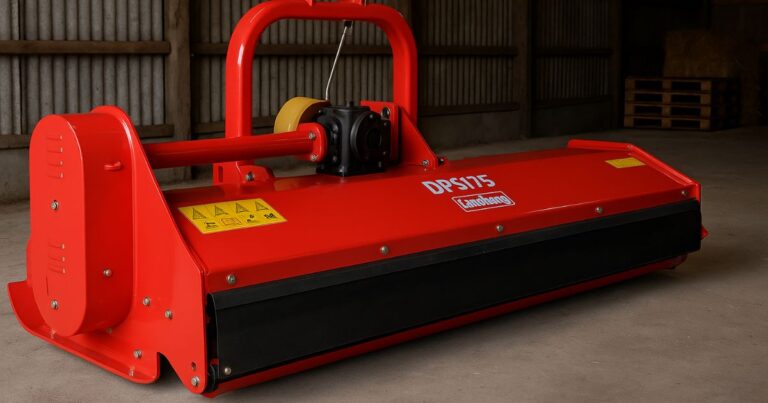 test av beitepusser pto175 cm