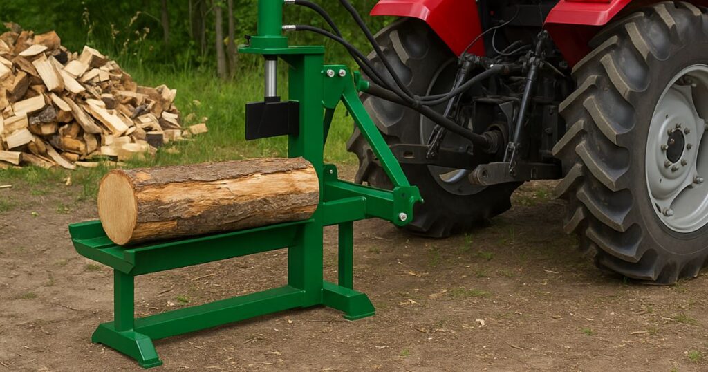 vedkloyver traktor