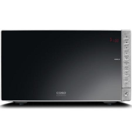 Caso - Mikrobølgeovn HCMG2 25L grill & mikro svart/stål