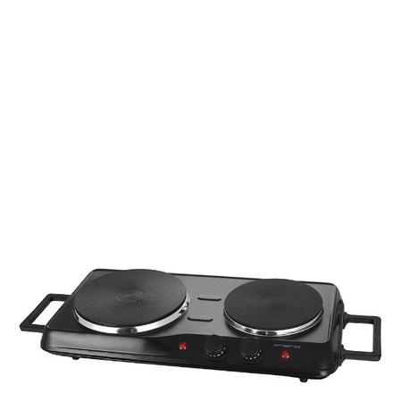 EMERIO - Kokeplate dobbel m/håndtak