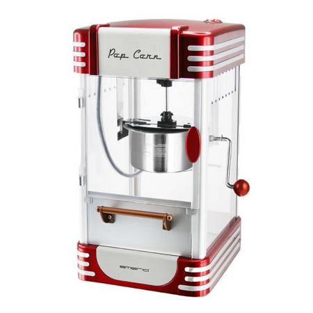 EMERIO - Popcornmaskin 50 g POM-120650 retro rød