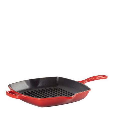 Le Creuset - Signature grillpanne kvadratisk 26 cm cerise
