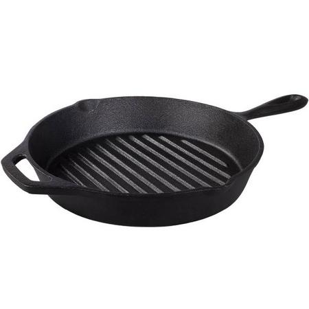 Tramontina - Cast iron grillpanne 26 cm 1,65L svart