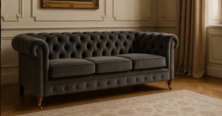 Chesterfield Deluxe 3-seter Sofa