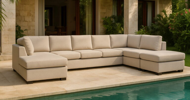 Crazy 5-seters Venstrevendt U-formet X-Large