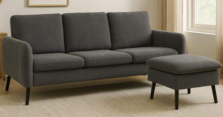 Hjørnesofa med sovefunksjon