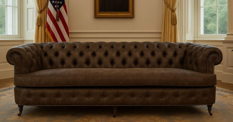 Manor House Chesterfield 3-seters Sofa