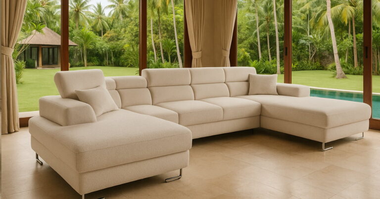 Reginia Sofa med Divan og Sjeselong 4-seter