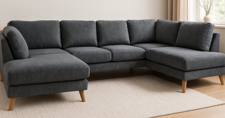 Trend Lyx U-Sofa med Divan Høyre