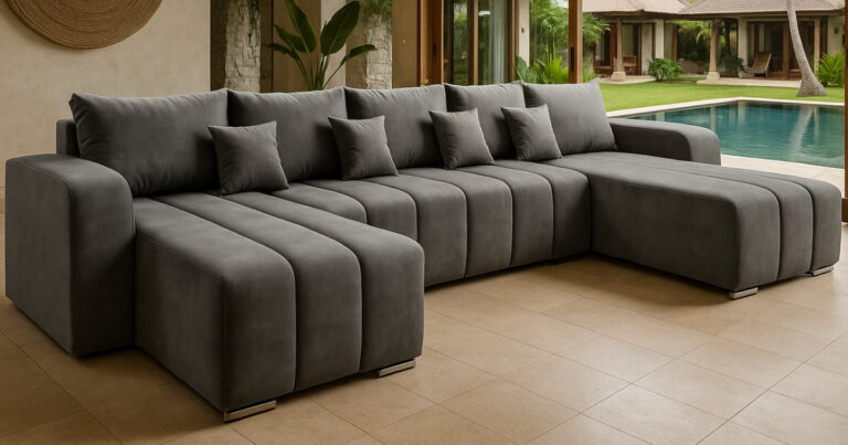 Zulueta 8-seters sovesofa