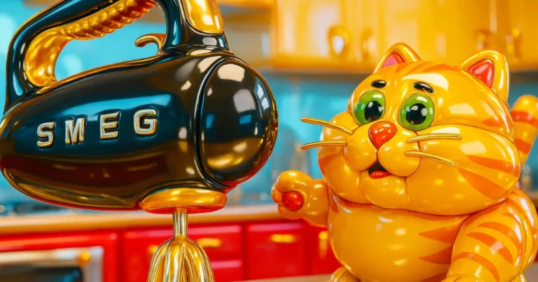 SMEG - Håndmikser HMF01 svart