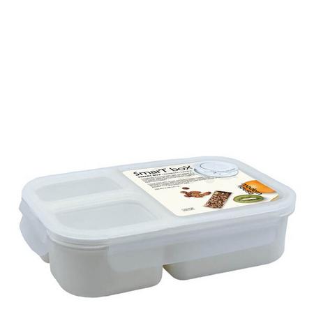 Modern House - Smart box lunsjboks 1,5L hvit/klar