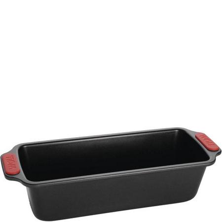 Woll - Bake It brødform 30,5 x 13 cm svart/rød