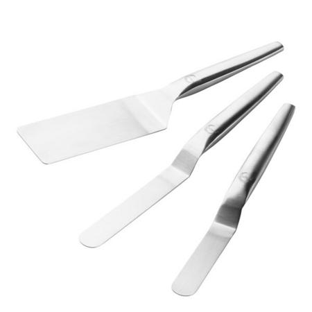 Plate It - Spatel 30/30/24 cm 3 stk stål