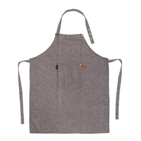 Sabor - Home forkle fiskebeinsmønster grå