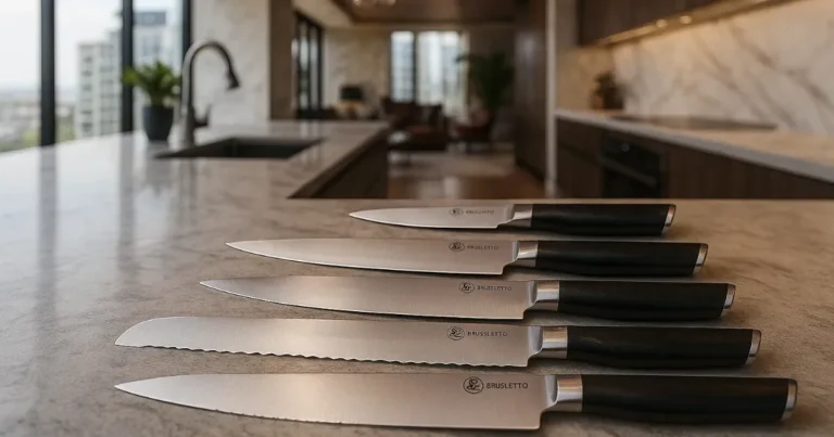 Brusletto - Knivsett 6 deler