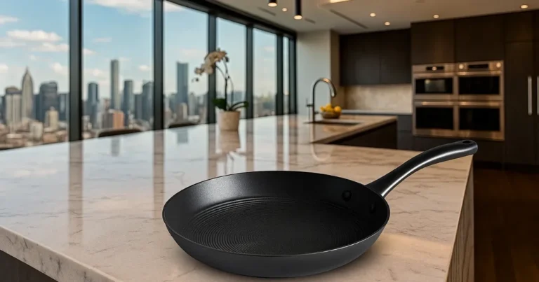 Satake - Støpejernspanne med Honeycomb keramisk belegg 24 cm