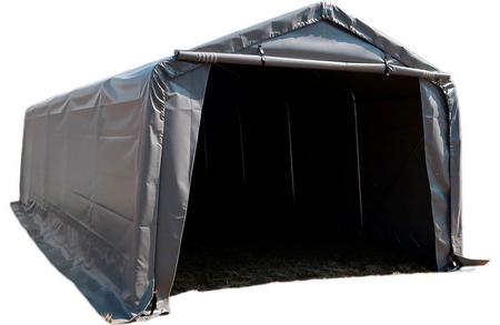 Garasjetelt 8 x 3,66 x 2,72 m i UV-bestandig PVC