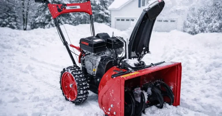 Test av Aruku Snøfreser 56 cm arbeidsbredde og 196cc motor