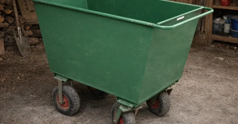 Test av Fôrvogn stål