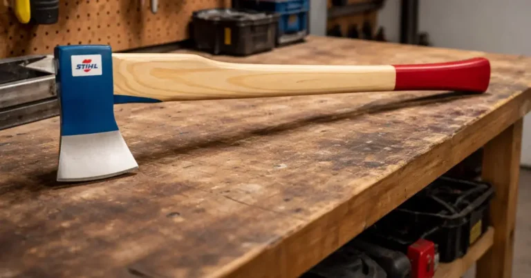 Test av STUBAI Kløyveøks 2300g med skaftbeskytter