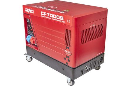 Dieselaggregat CF7000S, 7 kW, 3-fase