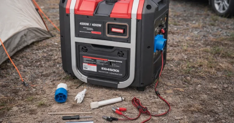 Test av Inverteraggregat bensin SC4500I 4,5 kW