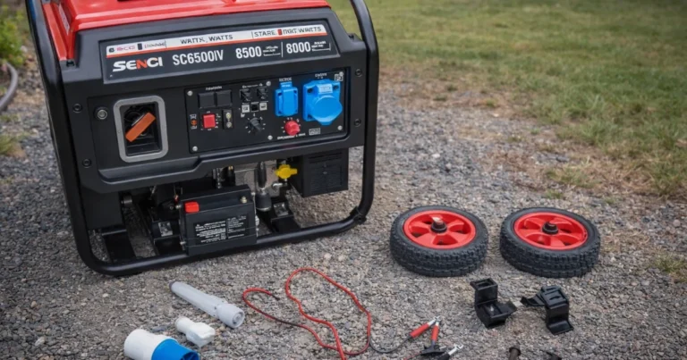 Inverteraggregat bensin SC6500I-YB 6,4 kW 1-faset