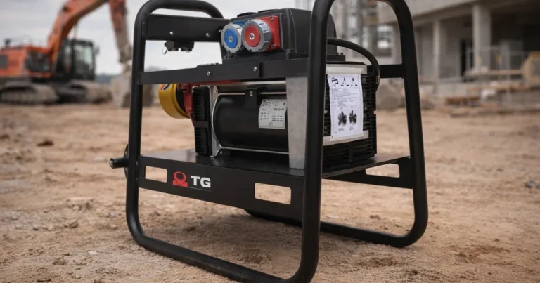Test av KGK kraftuttaksgenerator TG72/15 AVR