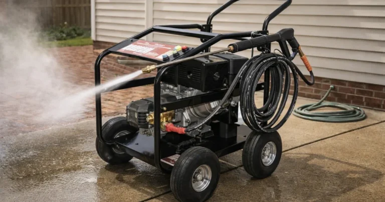 Test av Høytrykkspyler mobil