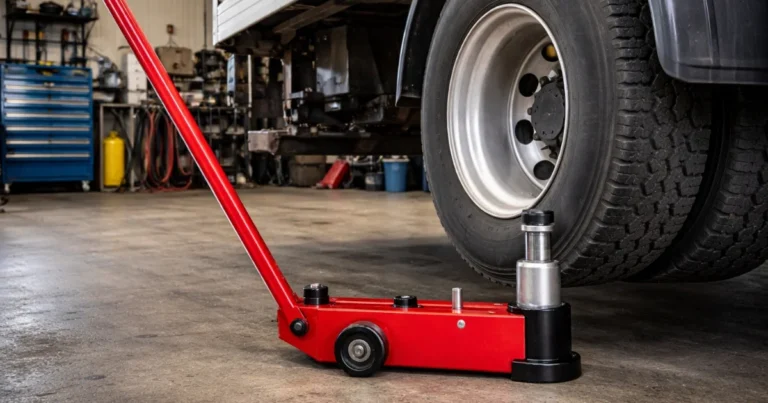 Test av Jekk lufthydraulisk