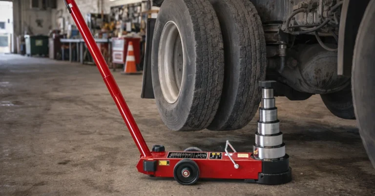 Test av Jekk lufthydraulisk