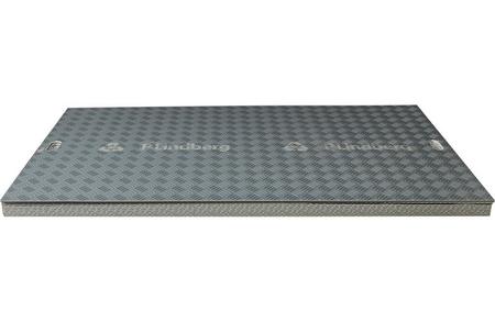 Kjøreplater 200x110x0,8 cm, 6-8 tonn - 10 stk.