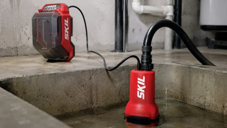 Test av SKIL Dykkpumpe 0781CA for 20V batteri
