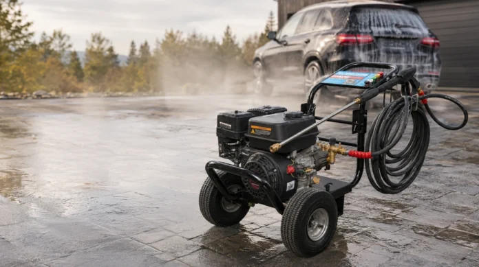 Test av Høytrykkspyler mobil