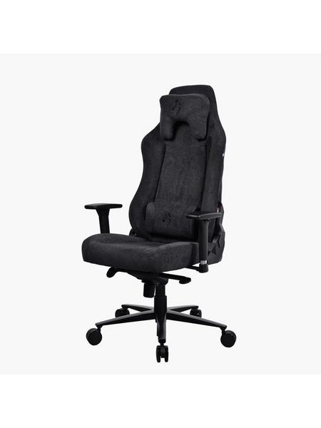 Arozzi Vernazza Soft Fabric Pure Black Kontorstol - Svart - Opptil 140 kg