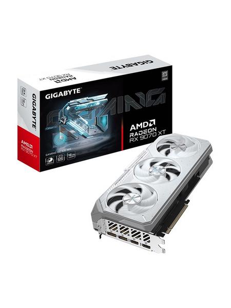 GIGABYTE Radeon RX 9070 XT GAMING OC ICE - 16GB GDDR6 RAM - Grafikkort