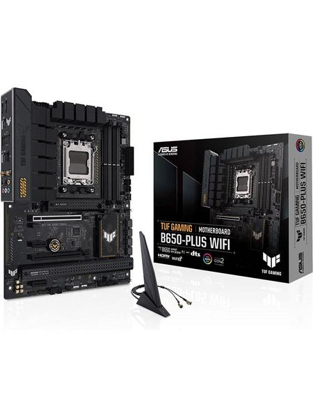 ASUS TUF GAMING B650-PLUS WIFI Hovedkort - AMD B650 - AMD AM5 - DDR5 RAM - ATX