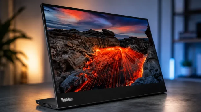 test-av-14-lenovo-thinkvision-m14t-gen2-2240x1400 Test av 14" Lenovo ThinkVision M14t Gen 2 - 2240x1400 - 60Hz - IPS - 65W USB-C