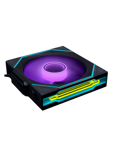 Lian Li UNI FAN SL-INFINITY Wireless - Kabinettvifte - 120mm - Svart med RGB LED-lys - 30 dBA