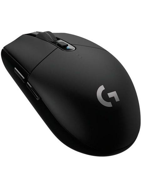 Logitech G305 LIGHTSPEED - Black - Gaming mus - Optisk - 6 - Svart