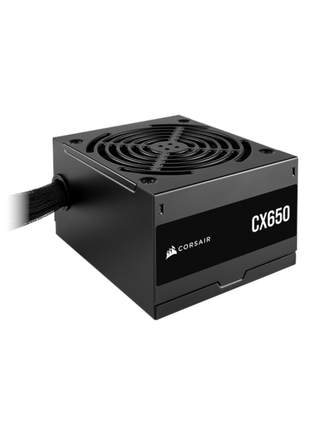 Corsair CX650 Strømforsyning (PSU) - 650 Watt - 120 mm - ATX 2.4 - 80 Plus Bronze sertifisert