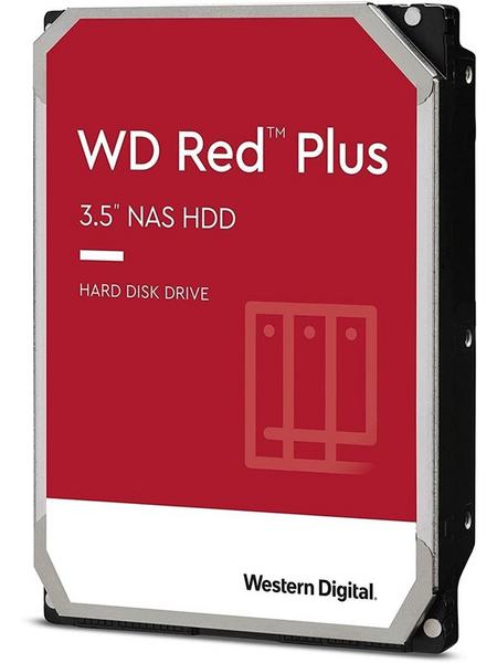 WD Red Plus - 4TB - Harddisk - WD40EFPX - SATA-600 - 3.5